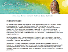 Tablet Screenshot of guidingyourspirit.com
